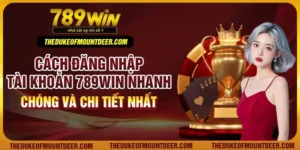 Cách Đăng Nhập Tài Khoản 789Win