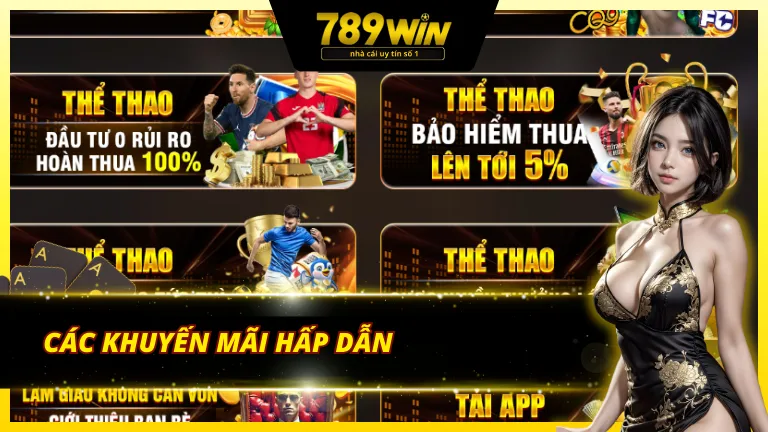 Những ưu đãi mà thành viên nhận được khi tham gia CMD thể thao 789win