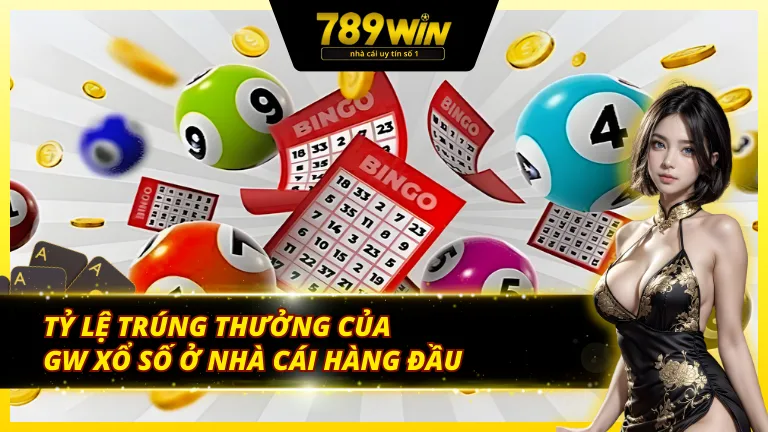 Tỷ lệ thắng giải của GW xổ số tại sân chơi 789Win