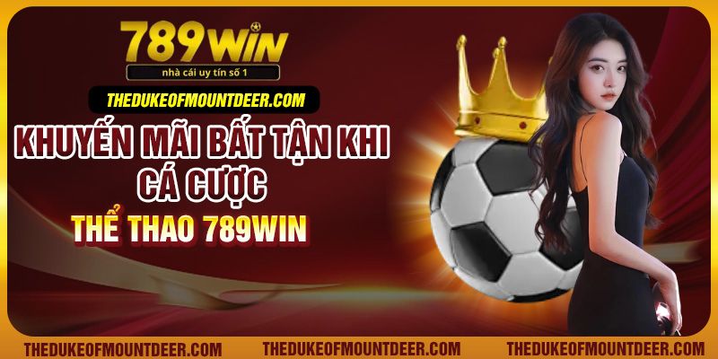 Khuyến mãi bất tận khi cá cược thể thao 789win