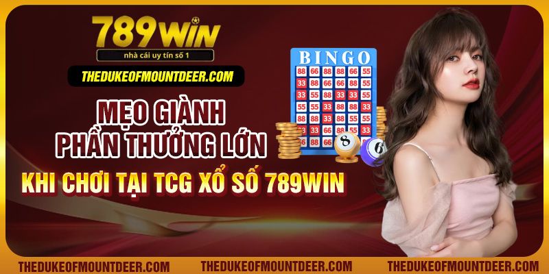 Mẹo giành phần thưởng lớn khi chơi tại TCG xổ số 789Win