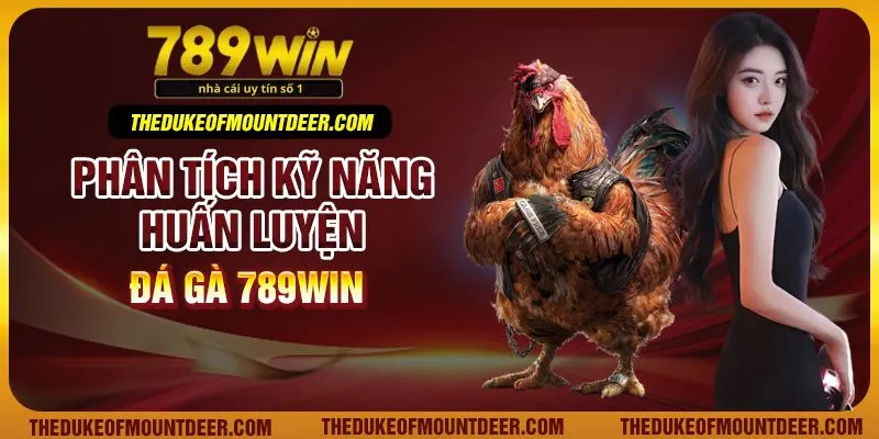 Phân tích kỹ năng huấn luyện đá gà 789Win