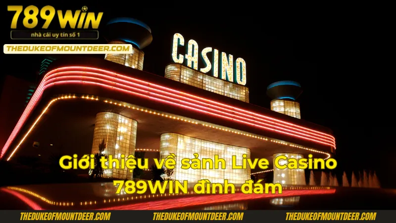 Giới thiệu về sảnh Live Casino hot hit tại nhà cái 789Win