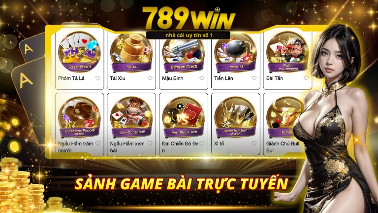 Sảnh game bài trực tuyến hot nhất hiện nay